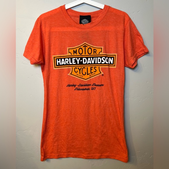 Harley-Davidson Tops - Harley-Davidson Women’s Harley Davidson Museum Shirt Milwaukee, Wisconsin XL